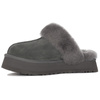 UGG Kapcie damskie na platformie Disquette Charcoal