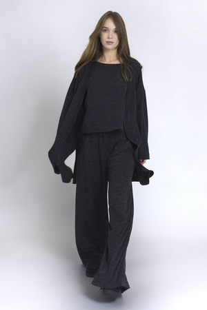 Maciejka Women's knitted smock Emma Graphite