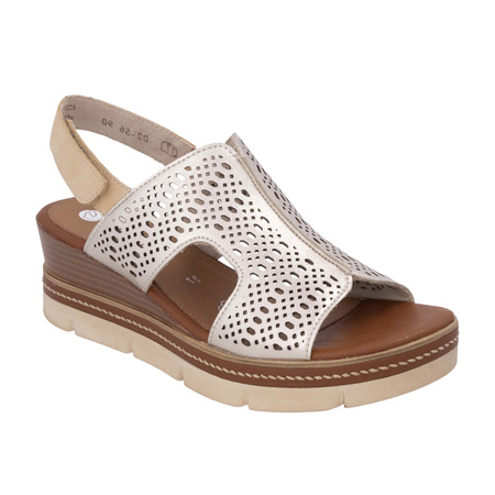Remonte Women's Platform Sandals Gold
