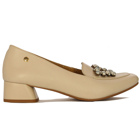 Maciejka Women's Light Beige Pumps