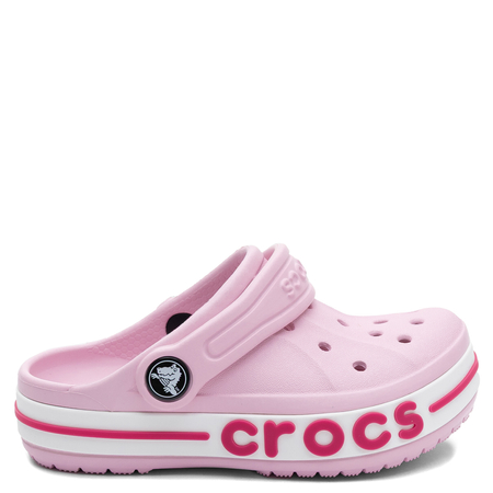 Crocs Bayaband Clog Klapki Dziecięce Różowe 207018-6TG