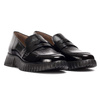 Wonders Women's Leather Half Shoes Lack I Negro
