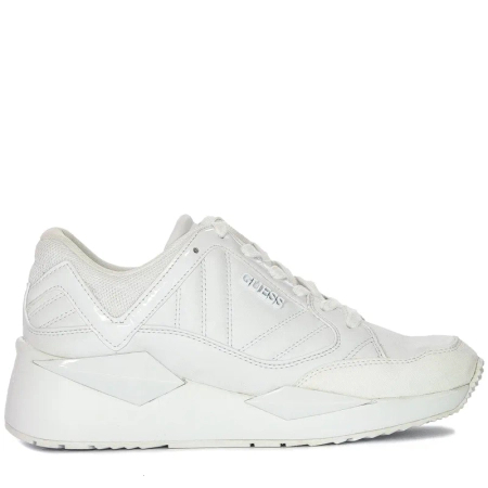 Sneakersy Guess FL7TRS ELE12 TRAVES White Białe