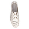 Remonte Women's Leather Gold Sneakers