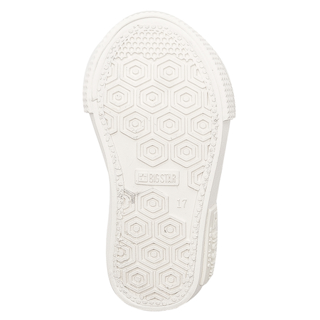 Big Star Trampki dziecięce niemowlęce White białe