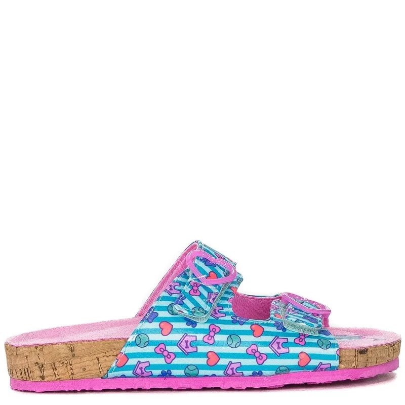 Klapki dziecięce Skechers 300013L TQPK Granola
