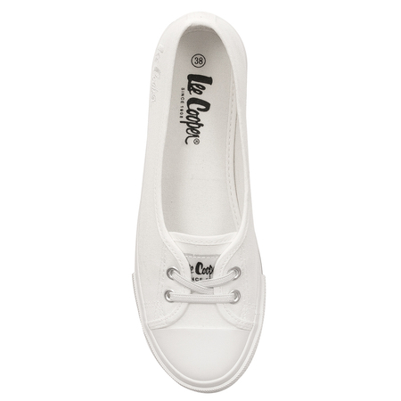 Lee Cooper Półbuty Damskie Białe Wsuwane LCW-23-31-1791-WH