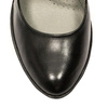  Maciejka Leather Pumps on Block Heel and Platform Black 02629-01-00-1 