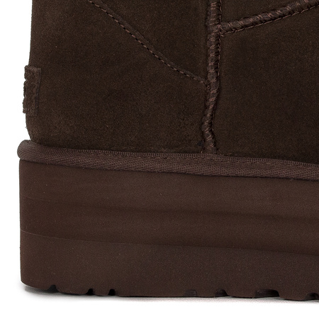 UGG Botki damskie Classic Mini Platform Burnt Cedar