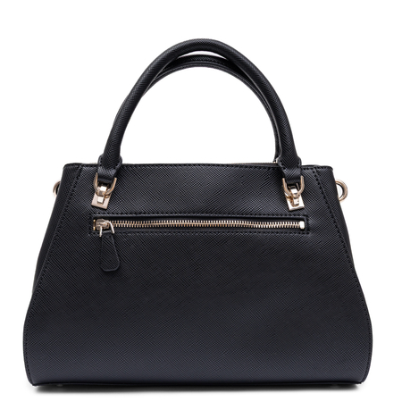 Guess Classic Handbag Satchel Handheld And Crossbody Elegant Black HWZG9672070-BLACK
