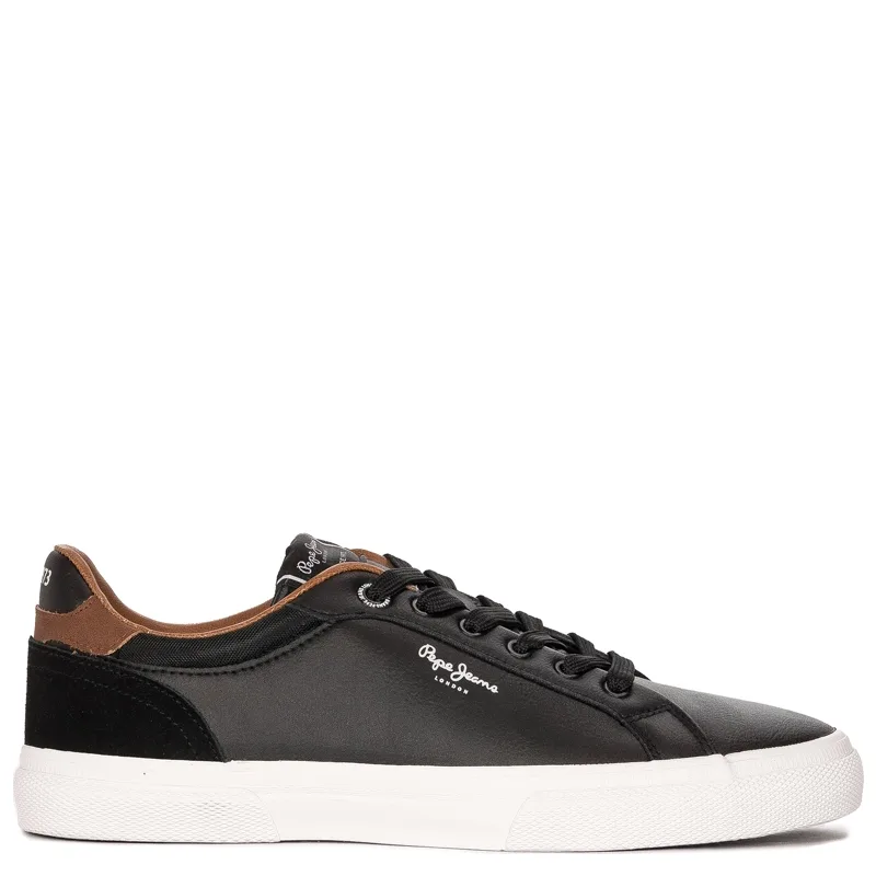 Pepe Jeans Kenton Court Black Sneakers