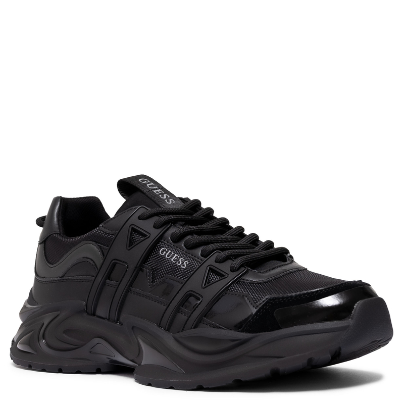 Guess Sneakersy Męskie Czarne