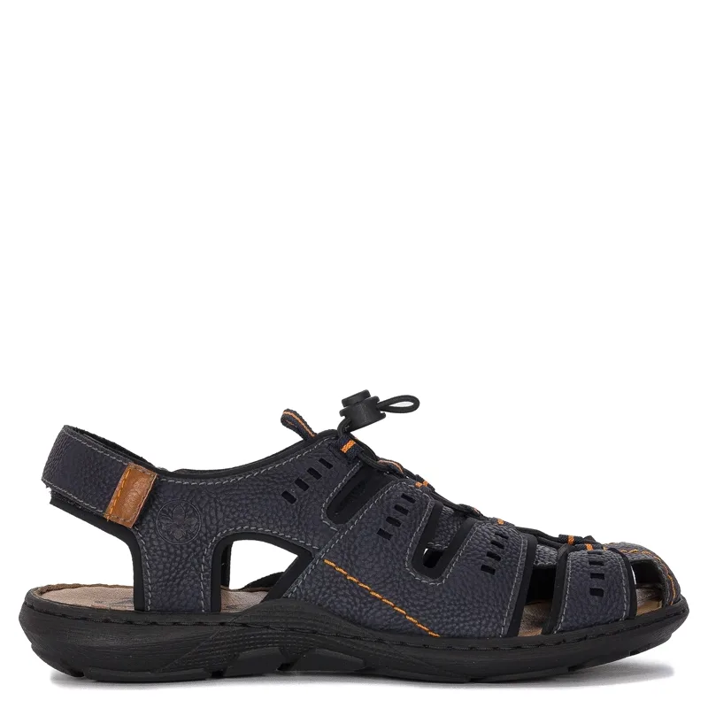 Rieker Men's Navy Blue Sandals