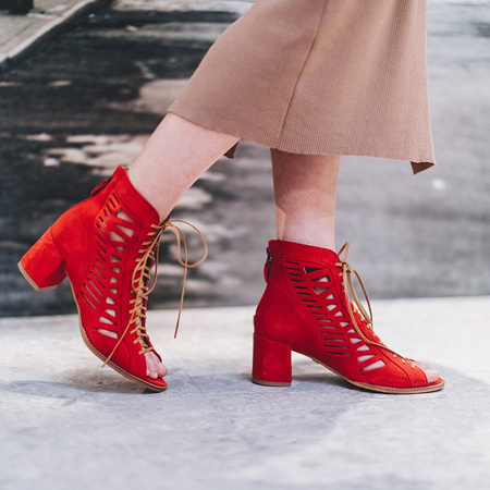 Maciejka 4040S-08/00-5 Red Boots 