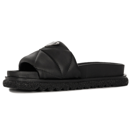 Venezia Eri Black platform slides