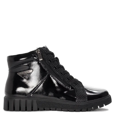 Filippo warmed Black Patented Boots DBT4705/23 BK