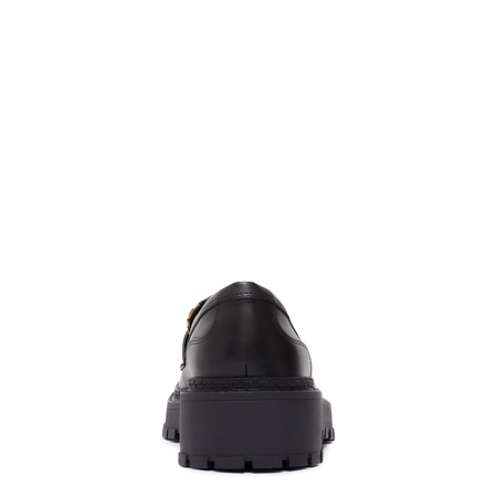 Liu Jo Women's Black Leopard Moccasins