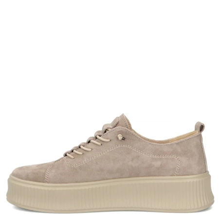 Filippo Leather Platform Sneakers Beige DP8343-26-BE