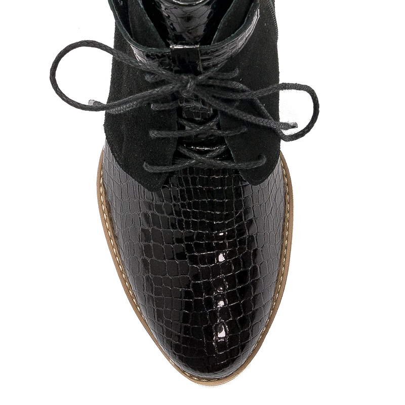 Maciejka 5743A-20/00-7 Women's Black Leather Boots