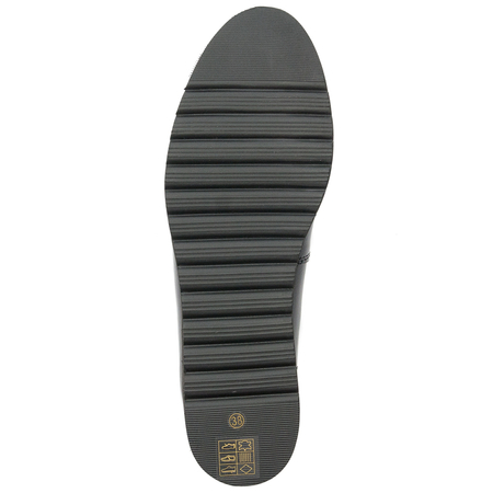 Filippo Shoes Leather Lacquered Black