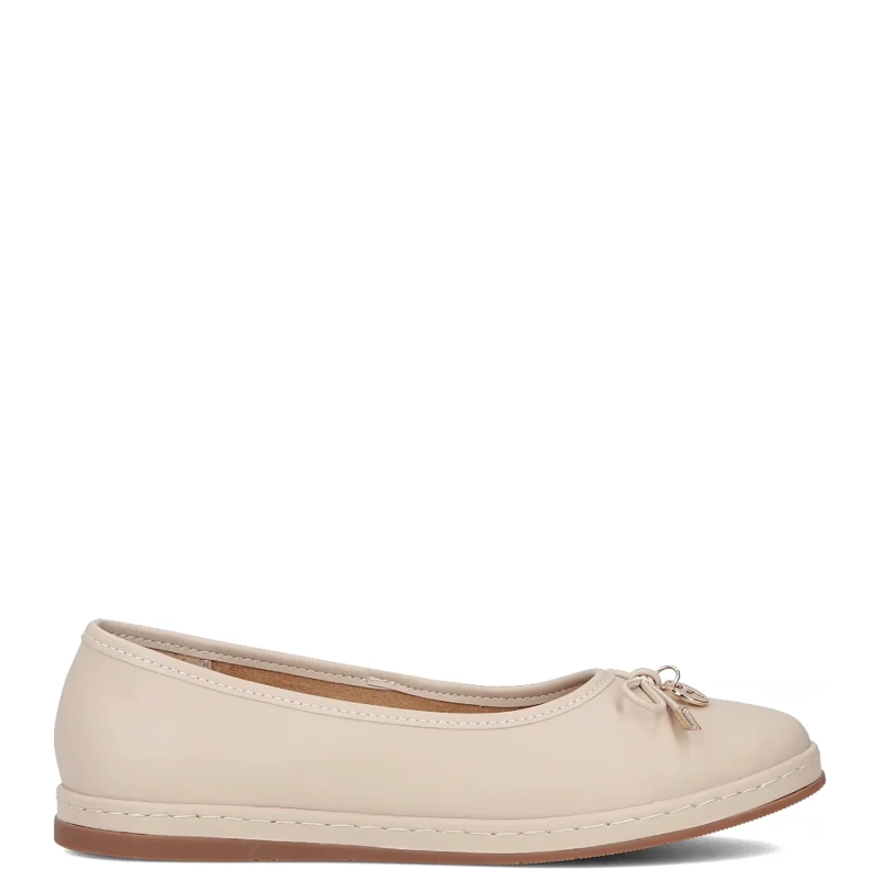 Filippo Leather Beige Low Shoes