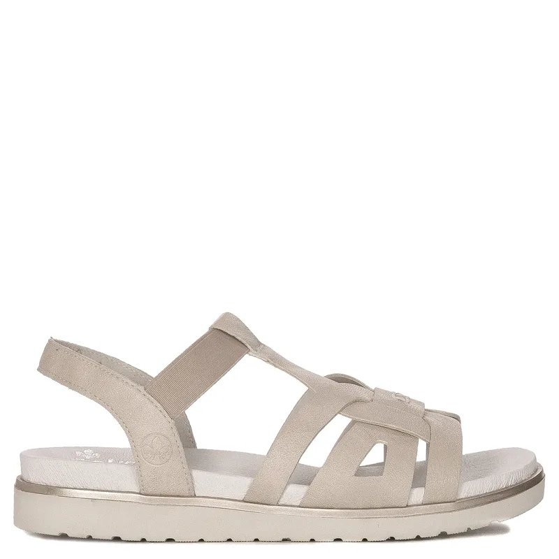 Rieker Women's White Sandals
