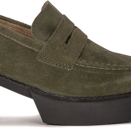 Filippo Khaki women's Flat Shoes