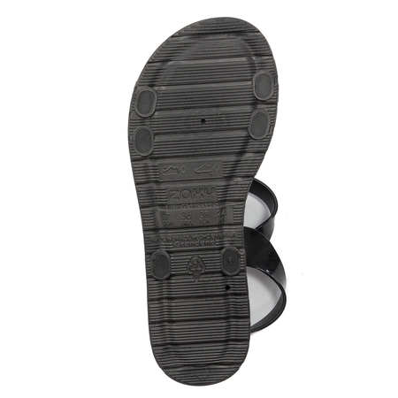 Sandały damskie Zaxy Freeze Sand Plat Fem Black Czarne