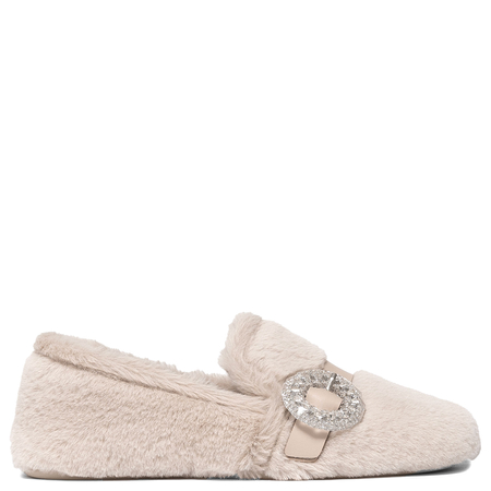 Macarena Beige Home Slippers