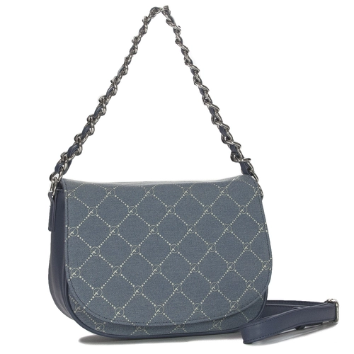 Tamaris Torba damska listonoszka Light Blue niebieska