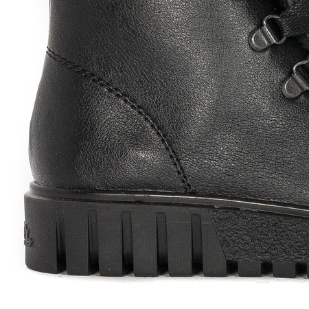 Rieker Y3432-00 Warned Black Boots
