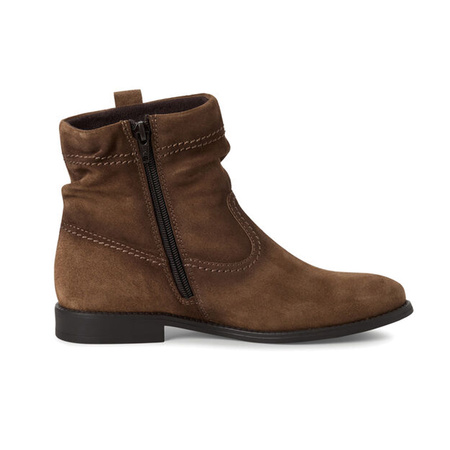  Tamaris Women's Brown Leather Ankle Boots