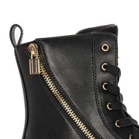 Tommy Hilfiger Botki Damskie Czarne