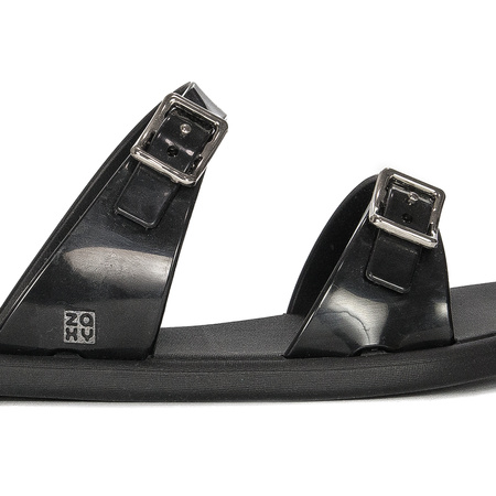 Zaxy Klapki damskie Reconhecer Ener Slide Black Czarne