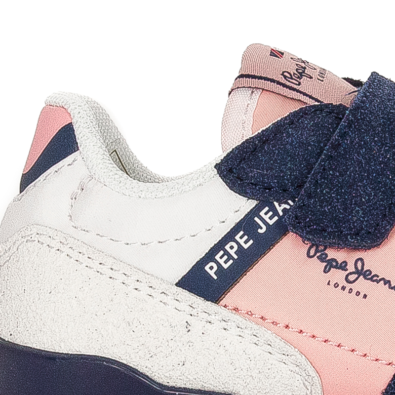 Pepe Jeans Sneakersy półbuty dziewczęce Navy London One GK