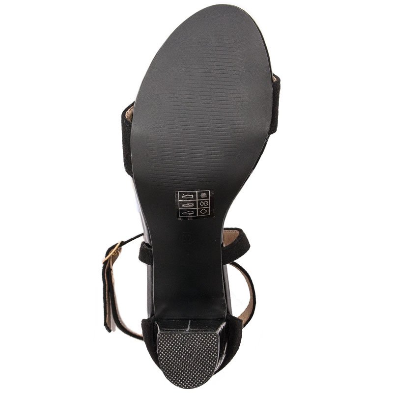 Filippo Black Sandals DS1276/22 BK