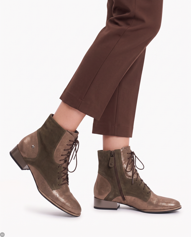 Maciejka Women's Leather Ankle Boots Light Brown 6193A-14/00-8