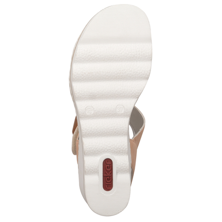 Rieker White Combination women's sandals