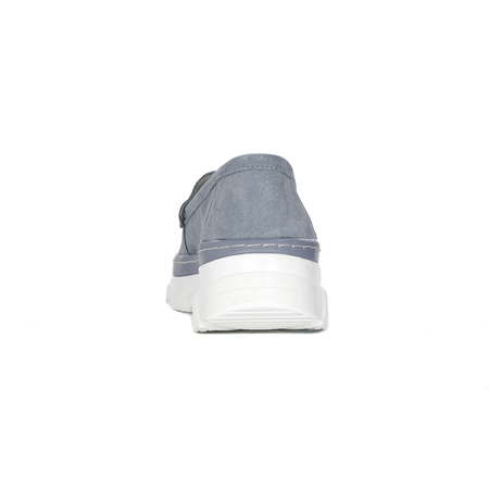 Filippo Women's Moccasins Leather Blue