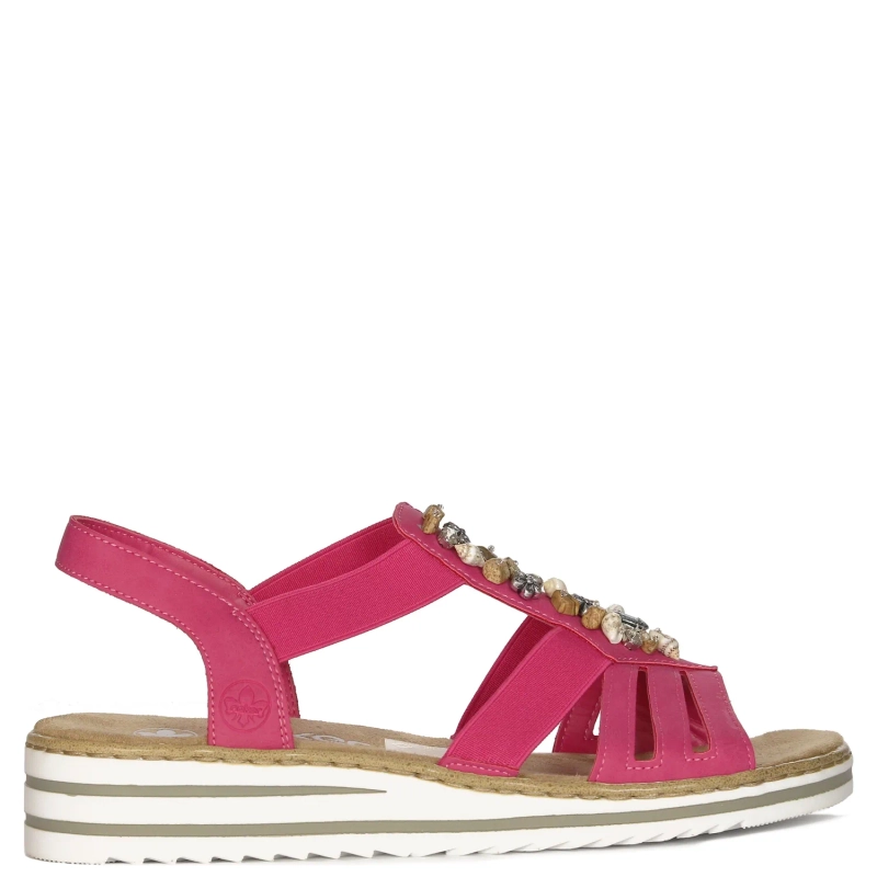 Rieker Women's Pink Sandals