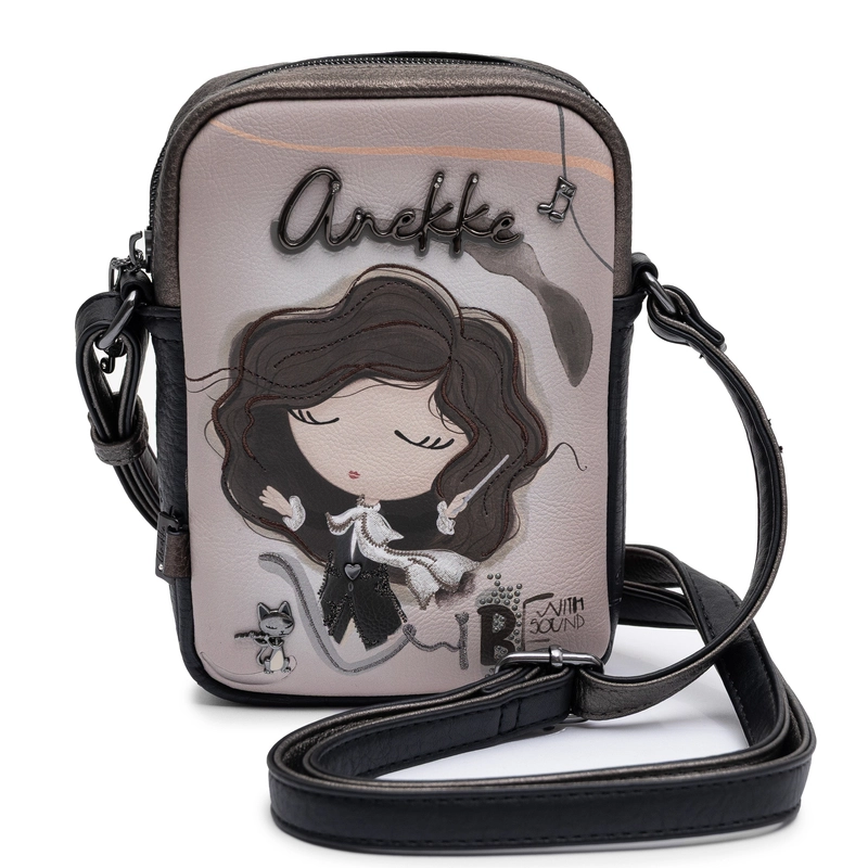 nekke Small Crossbody Bag Artistic Multicolored 43803-908