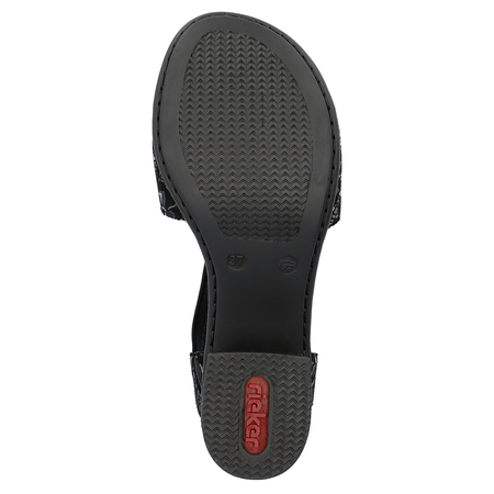 Rieker Women's Black Sandals