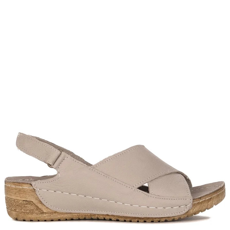 T.Sokolski Women's Light Grey Sandals
