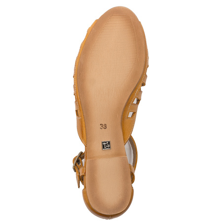 Maciejka women's orange Sandals