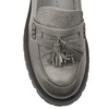 Maciejka Leather Platform Loafers Grey 5497S-35/00-5