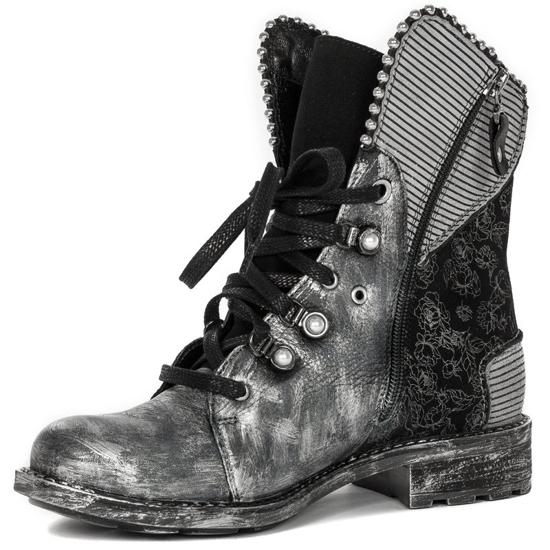 Maciejka 3623A-01-00-3 Black Lace-up Boots