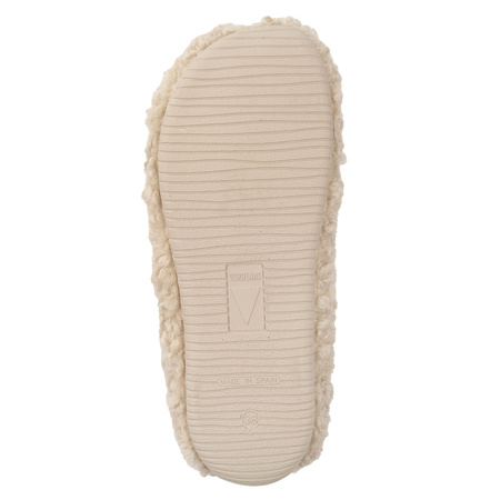 Verbenas Home Slippers Cream