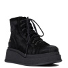 Maciejka Suede Platform Ankle Boots Black 06309-01-00-8