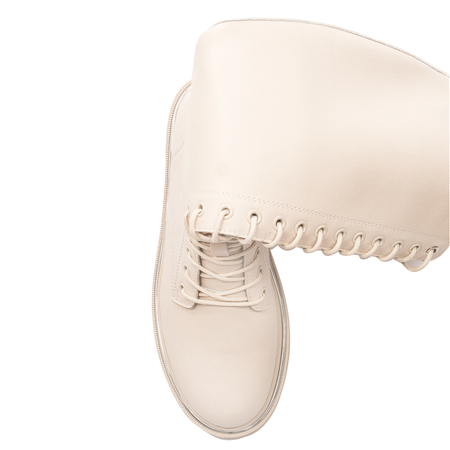 GOE Women's leather boots Beige