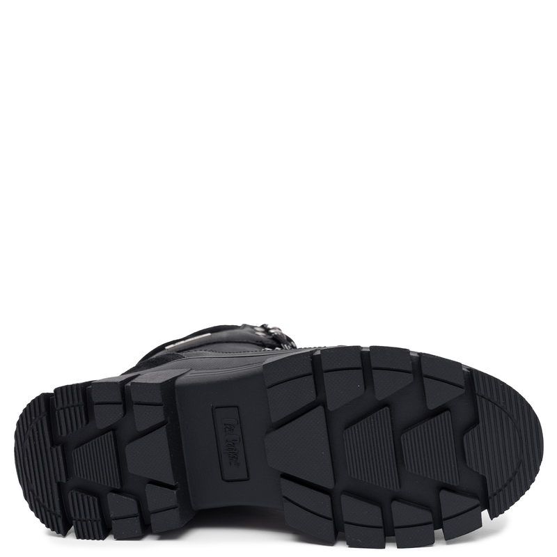 Lee Cooper Ocieplane Masywne Trapery Na Platformie Czarne LCJ-26-31-4580LA
